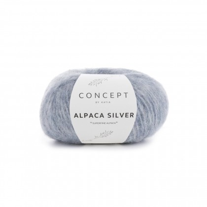ALPACA SILVER - CONCEPT - AZUL PASTEL/ PLATA (253)