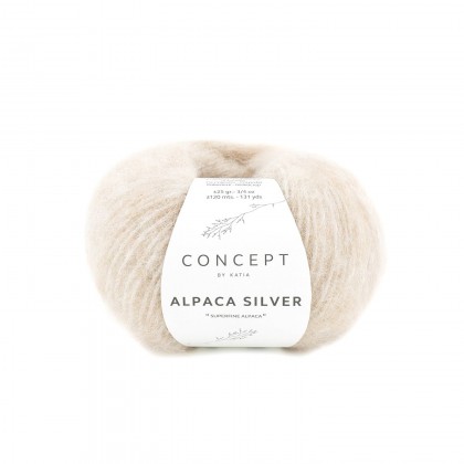 ALPACA SILVER - CONCEPT - CREMA/ PLATA (268)
