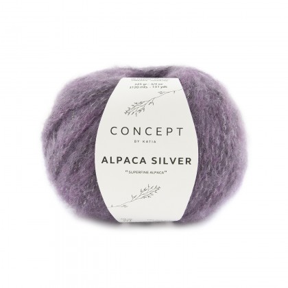 ALPACA SILVER - CONCEPT - LILA/ PLATA (274)