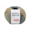 AZTECA FINE LUX - PETRÓLEO/ MARRÓN/ KAKI (410)