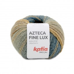 AZTECA FINE LUX - PETRÓLEO/ MARRÓN/ KAKI (410)