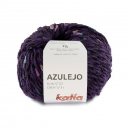 AZULEJO - LILA/ PETRÓLEO/ ROSAS (401)