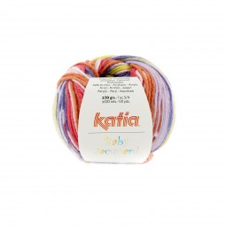 BABY JACQUARD - NARANJAS/ VIOLETAS (89)