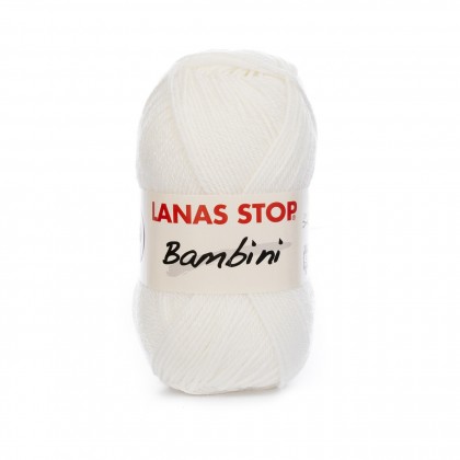 BAMBINI - LANAS STOP - BLANCO (000)