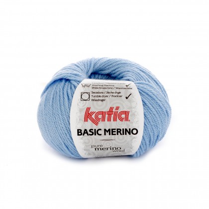 BASIC MERINO - CELESTE (34)