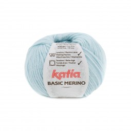 BASIC MERINO - CELESTE BEBÉ (86)