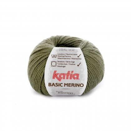 BASIC MERINO - KAKI CLARO (70)