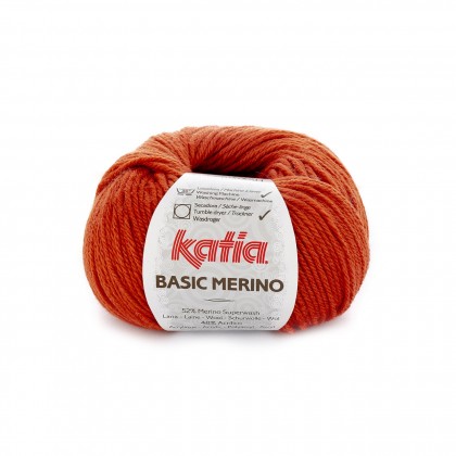 BASIC MERINO - NARANJA QUEMADA (20)