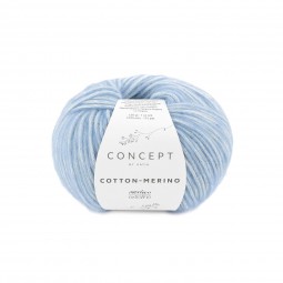 COTTON-MERINO - CONCEPT - AZUL CLARO (131)