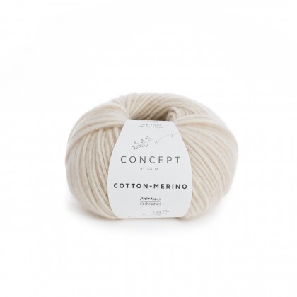 COTTON-MERINO - CONCEPT - BEIGE CLARO (101)