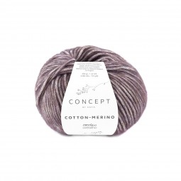 COTTON-MERINO - CONCEPT - BERENJENA OSCURO (134)