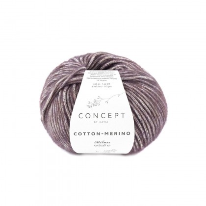 COTTON-MERINO - CONCEPT - BERENJENA OSCURO (134)