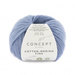 COTTON-MERINO FINE - CONCEPT - AZUL ROYAL (94)