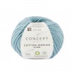 COTTON-MERINO FINE - CONCEPT - CELESTE SUCIO (100)