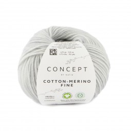 COTTON-MERINO FINE - CONCEPT - GRIS AZULADO (97)