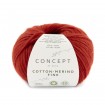 COTTON-MERINO FINE - CONCEPT - ROJIZO (89)