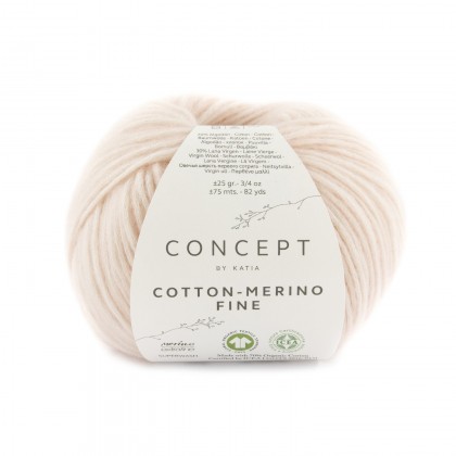 COTTON-MERINO FINE - CONCEPT - ROSA PALO (88)