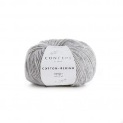 COTTON-MERINO - CONCEPT - GRIS CLARO (106)
