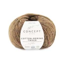 COTTON-MERINO TWEED - CONCEPT - MARRONES (505)