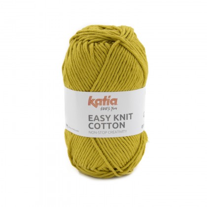 EASY KNIT COTTON - MOSTAZA (15)