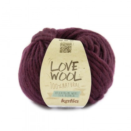 LOVE WOOL - BERENJENA (129)
