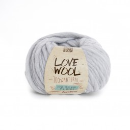 LOVE WOOL - GRIS PERLA (105)