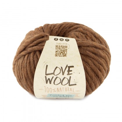 LOVE WOOL - MARRÓN (131)