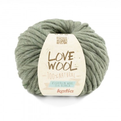 LOVE WOOL - VERDE GRISÁCEO (127)
