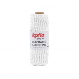 MACRAMÉ CORD FINE - BLANCO (200)
