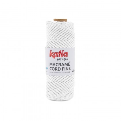 MACRAMÉ CORD FINE - BLANCO (200)