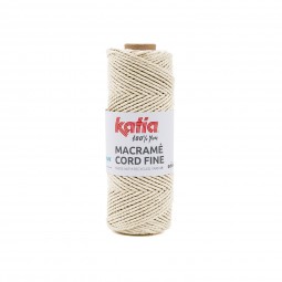 MACRAMÉ CORD FINE - CRUDO (206)