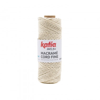 MACRAMÉ CORD FINE - CRUDO (206)