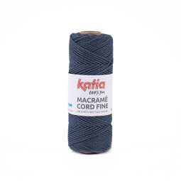 MACRAMÉ CORD FINE - JEANS (203)