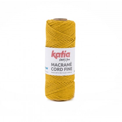 MACRAMÉ CORD FINE - OCRE (208)