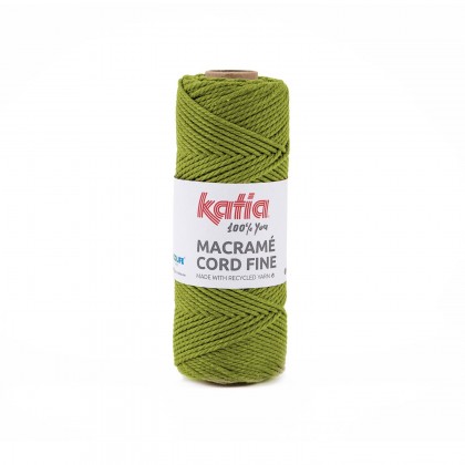 MACRAMÉ CORD FINE - VERDE HIERBA (207)