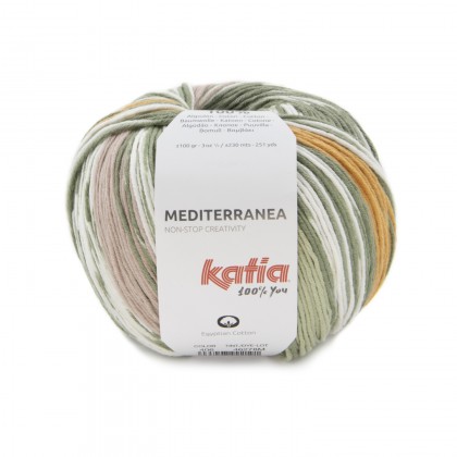 MEDITERRANEA - MILITAR/ SALMÓN/ VERDE/ ROSA (406)