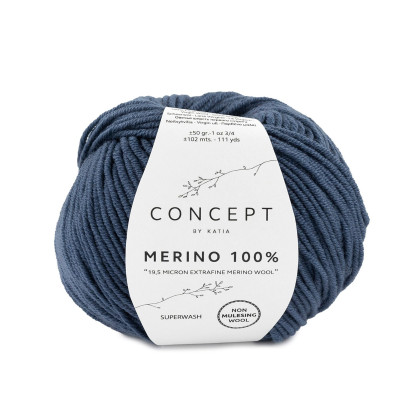 MERINO 100% - CONCEPT - AZUL (53)