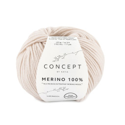 MERINO 100% - CONCEPT - BEIGE CLARO (500)