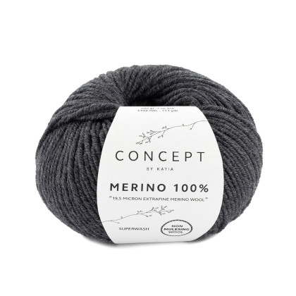 MERINO 100% - CONCEPT - GRIS OSCURO (503)