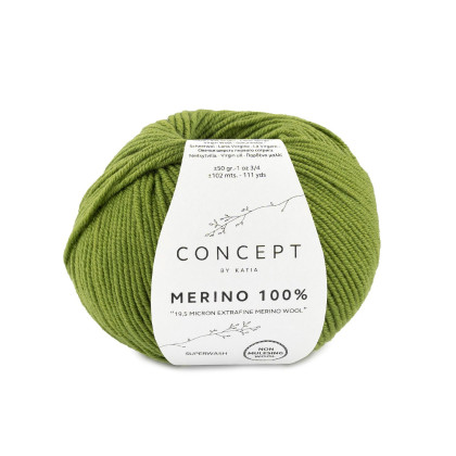 MERINO 100% - CONCEPT - KAKI (88)