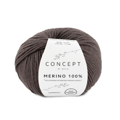 MERINO 100% - CONCEPT - VISÓN OSCURO (502)