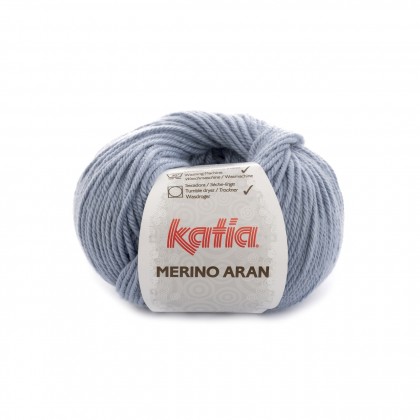 MERINO ARAN - AZUL CLARO (59)