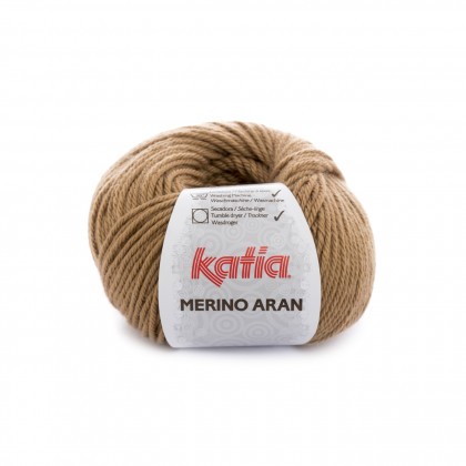 MERINO ARAN - CAMEL (35)