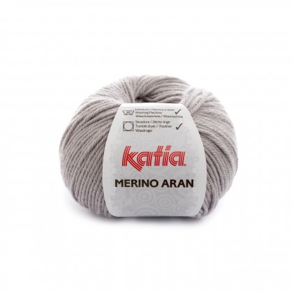 MERINO ARAN - GRIS MEDIO (12)