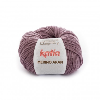 MERINO ARAN - PÚRPURA CLARO (85)