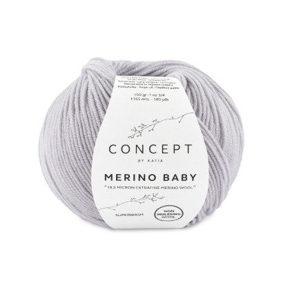MERINO BABY - CONCEPT - GRIS CLARO PERLA (55)
