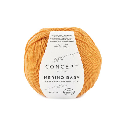 MERINO BABY - CONCEPT - MANDARINA (151)