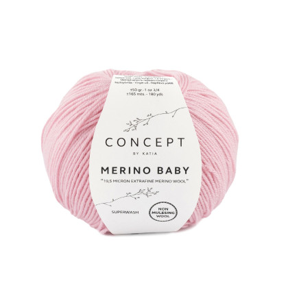 MERINO BABY - CONCEPT - ROSA CLARO (92)