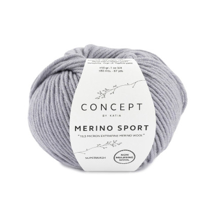 MERINO SPORT - CONCEPT - GRIS PERLA (400)