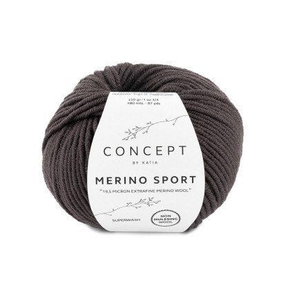MERINO SPORT - CONCEPT - MARRÓN OSCURO (64)